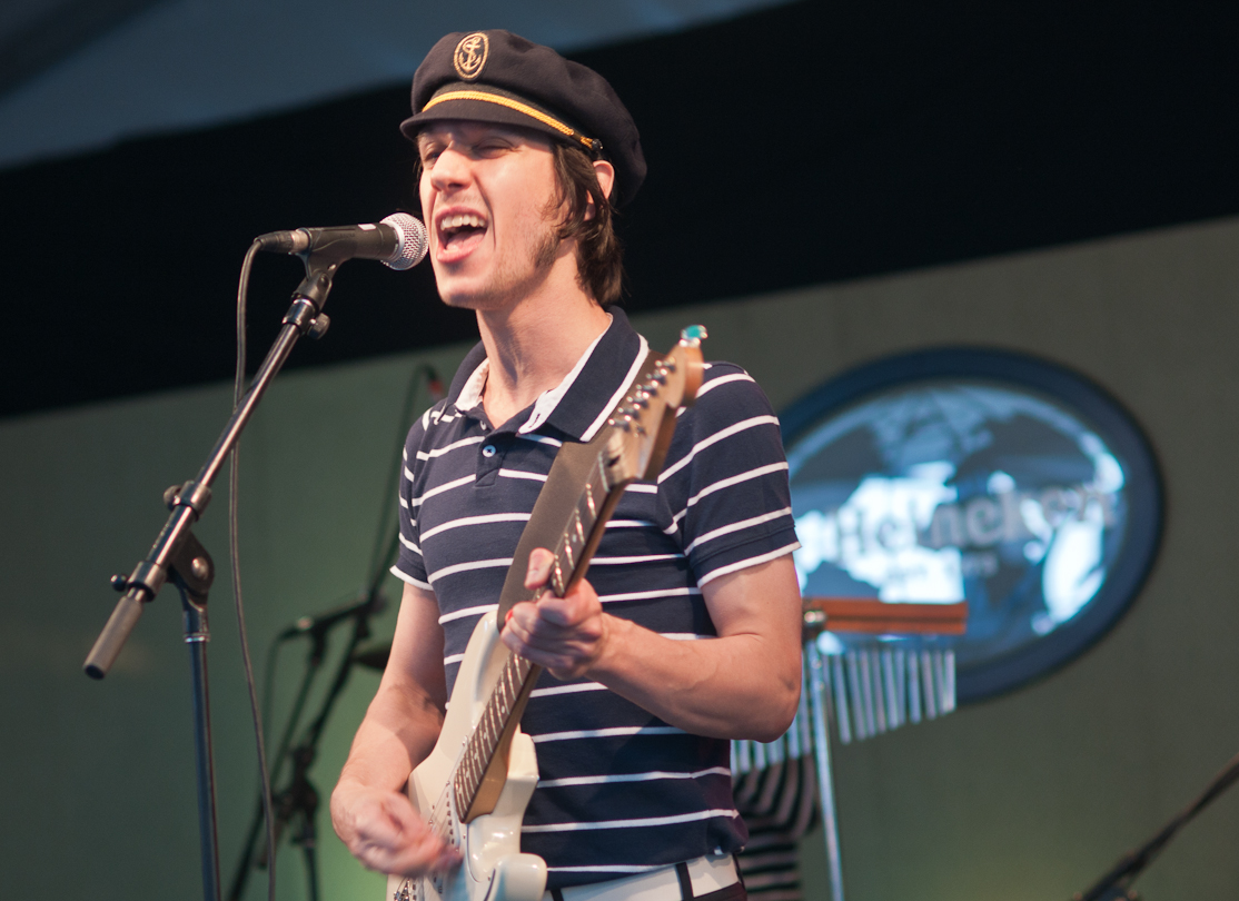 Alexis Roberge with Buddy McNeil and the Magic Mirrors at the Montreal International Jazz Festival