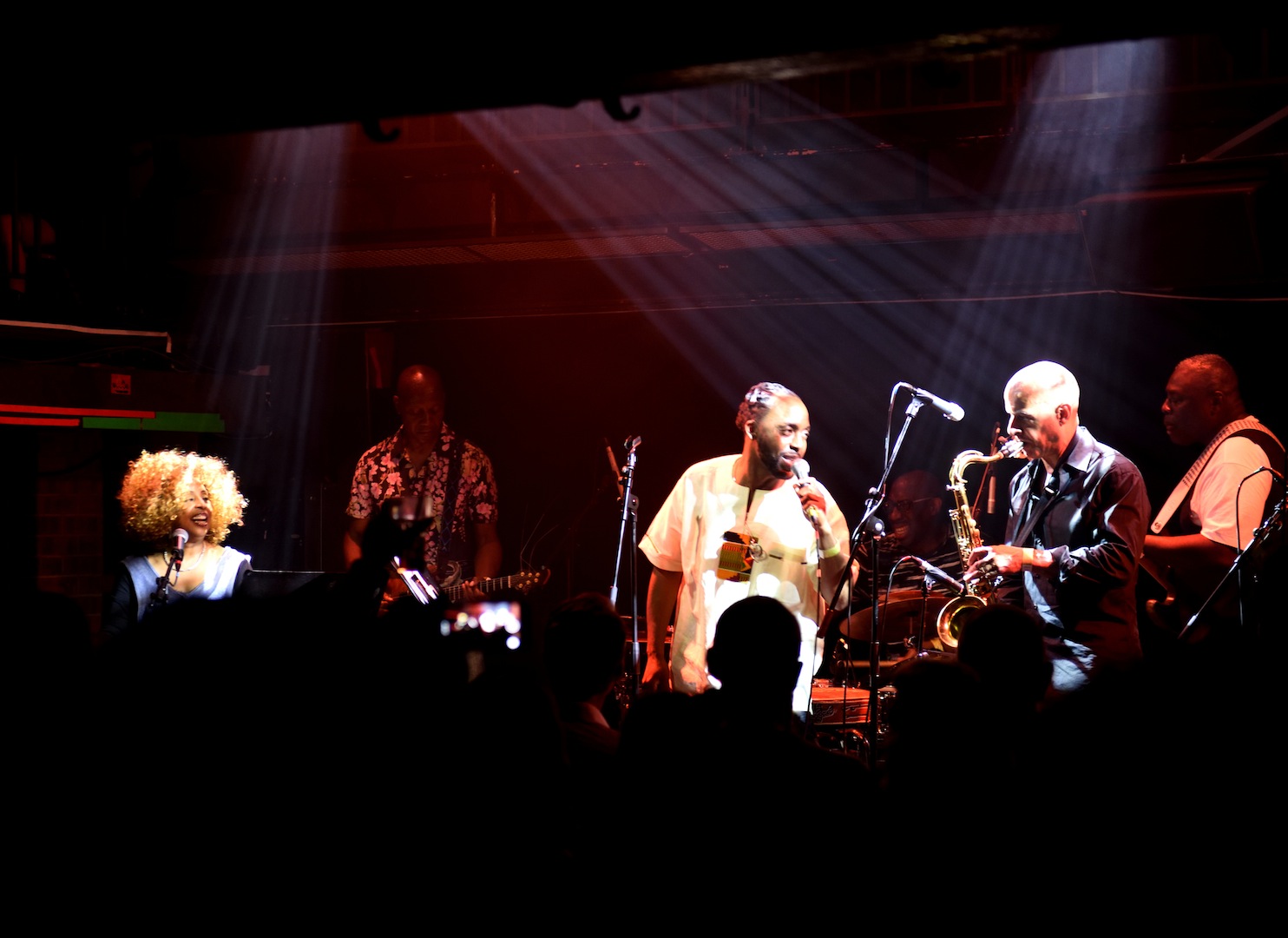 Kim Jordan's Band at Jazz Cafe London by Siobhan Bradshaw.