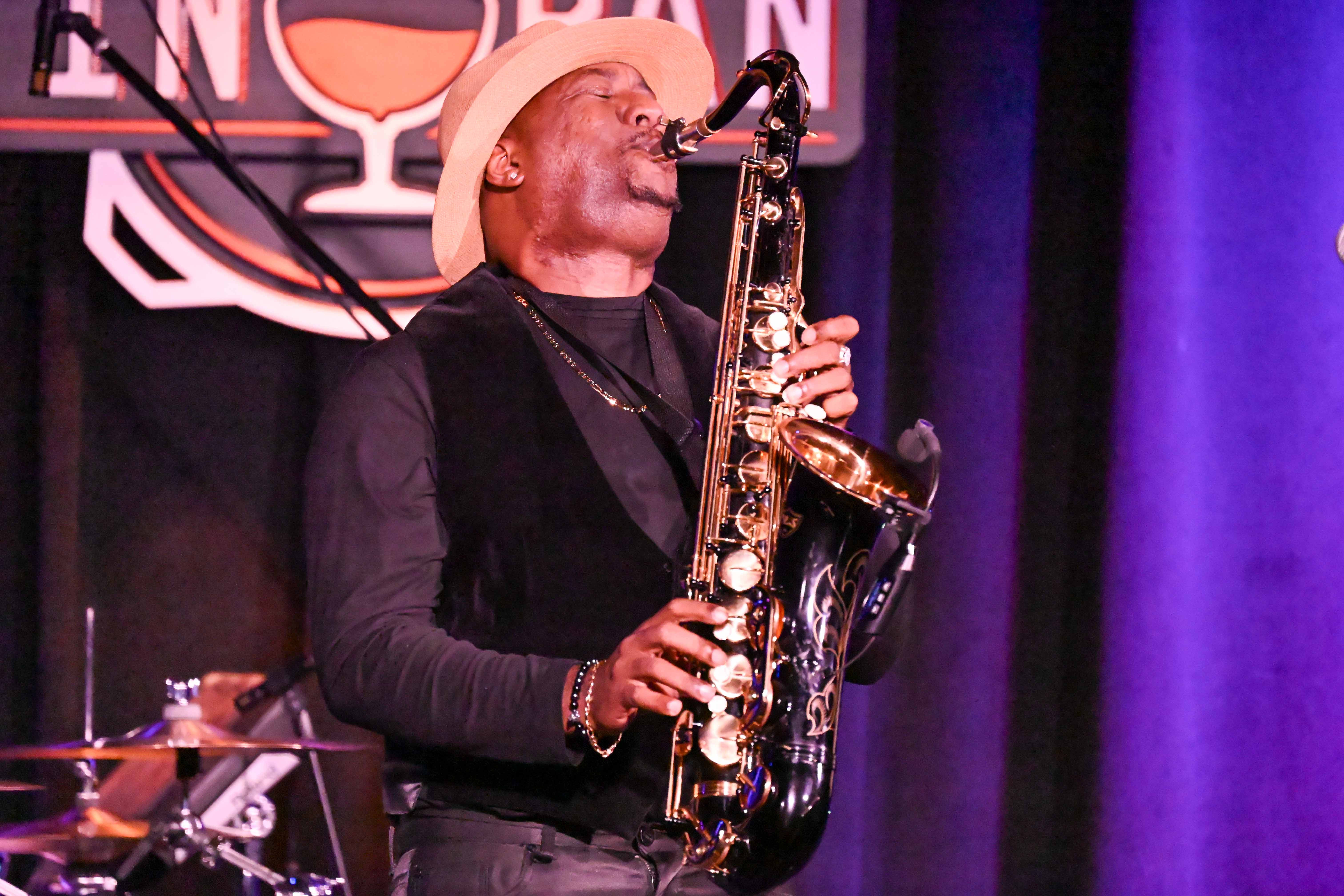 Tony Exum Jr - tenor & soprano sax