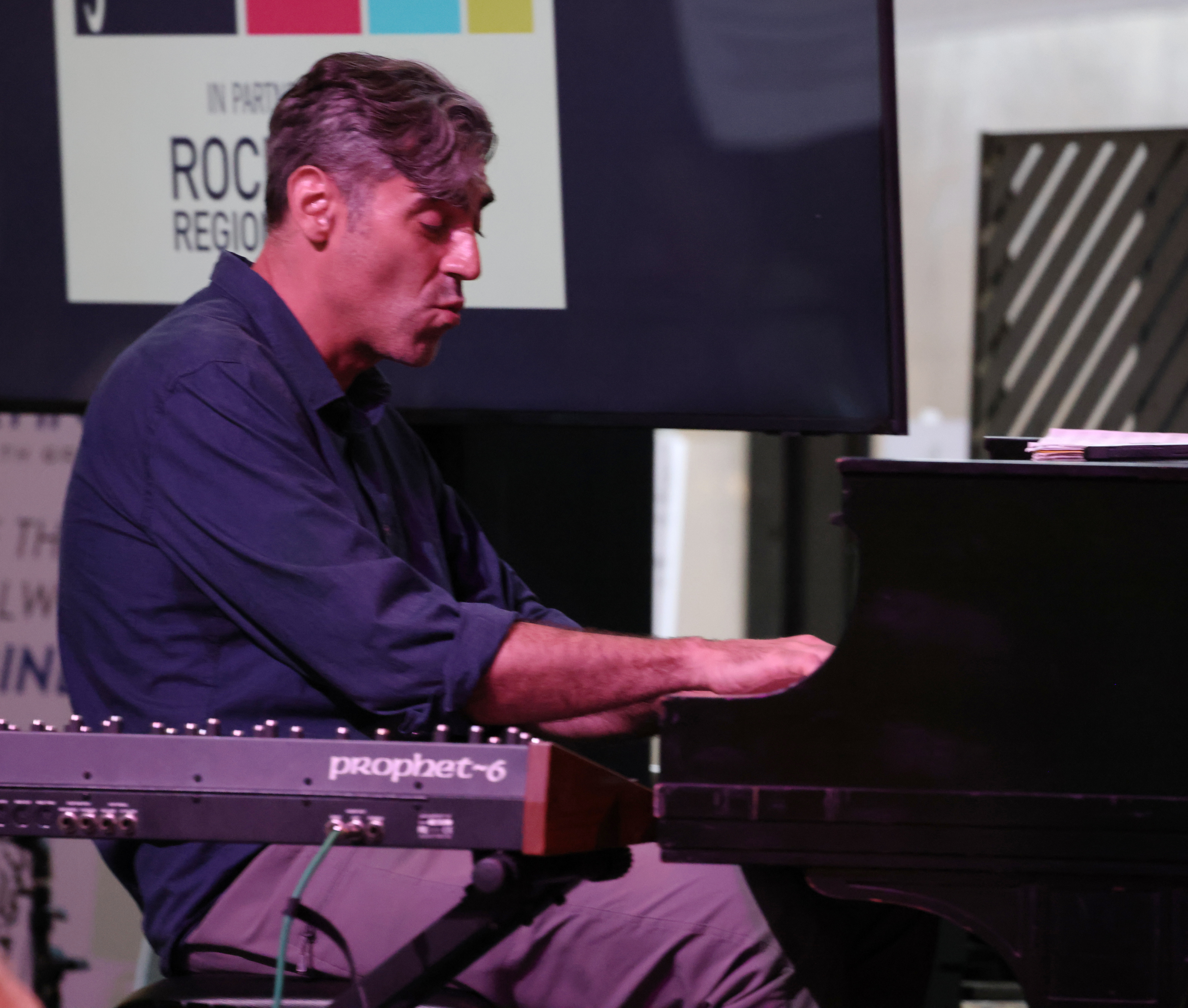 Manu Koch With Claudia Acuña At The 2025 Rochester International Jazz Festival