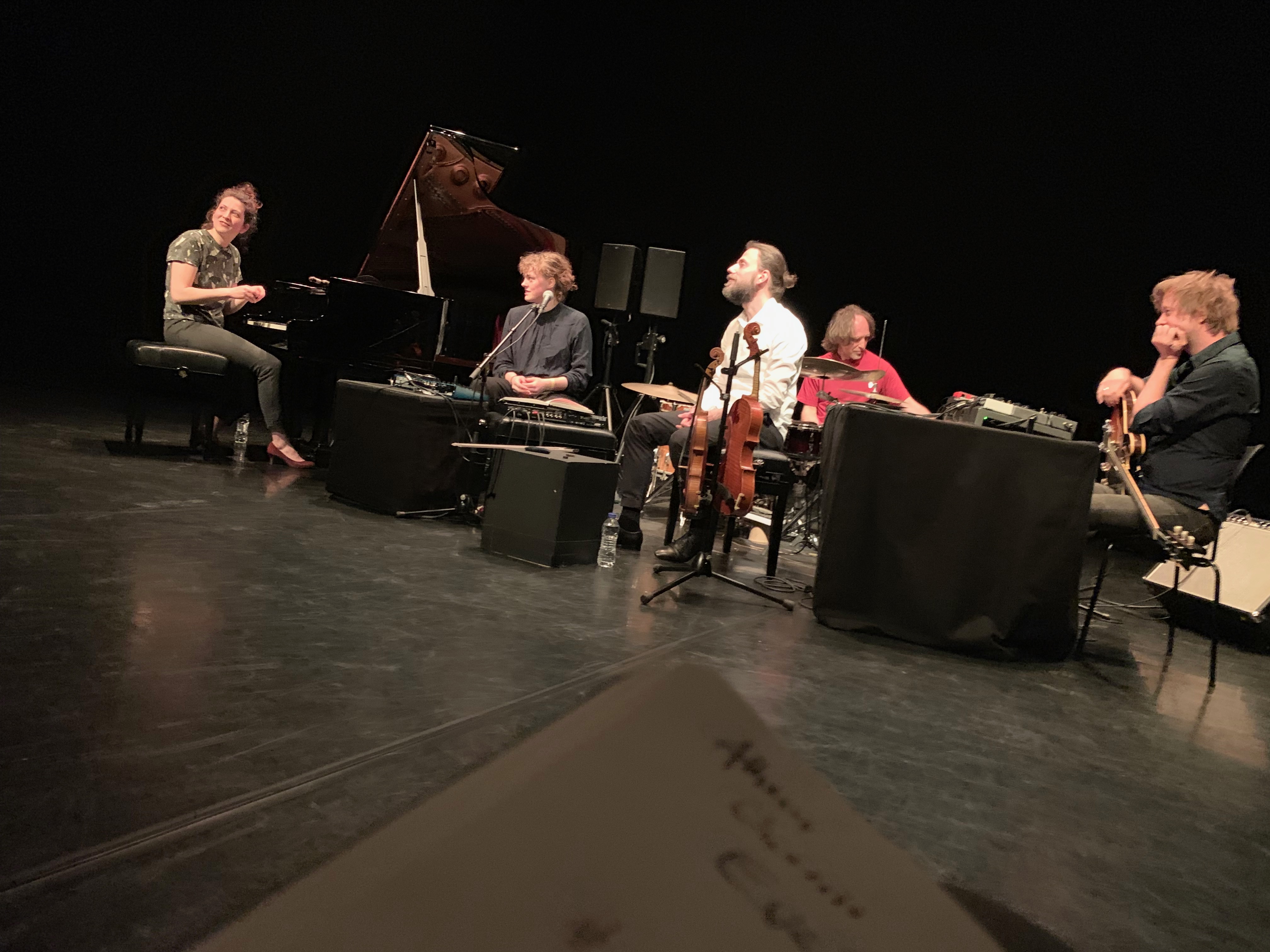Eve Risser L'ensemble ensemble, Athens