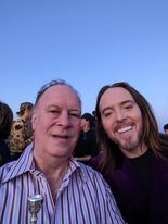 Greg Englert with Tim Minchin