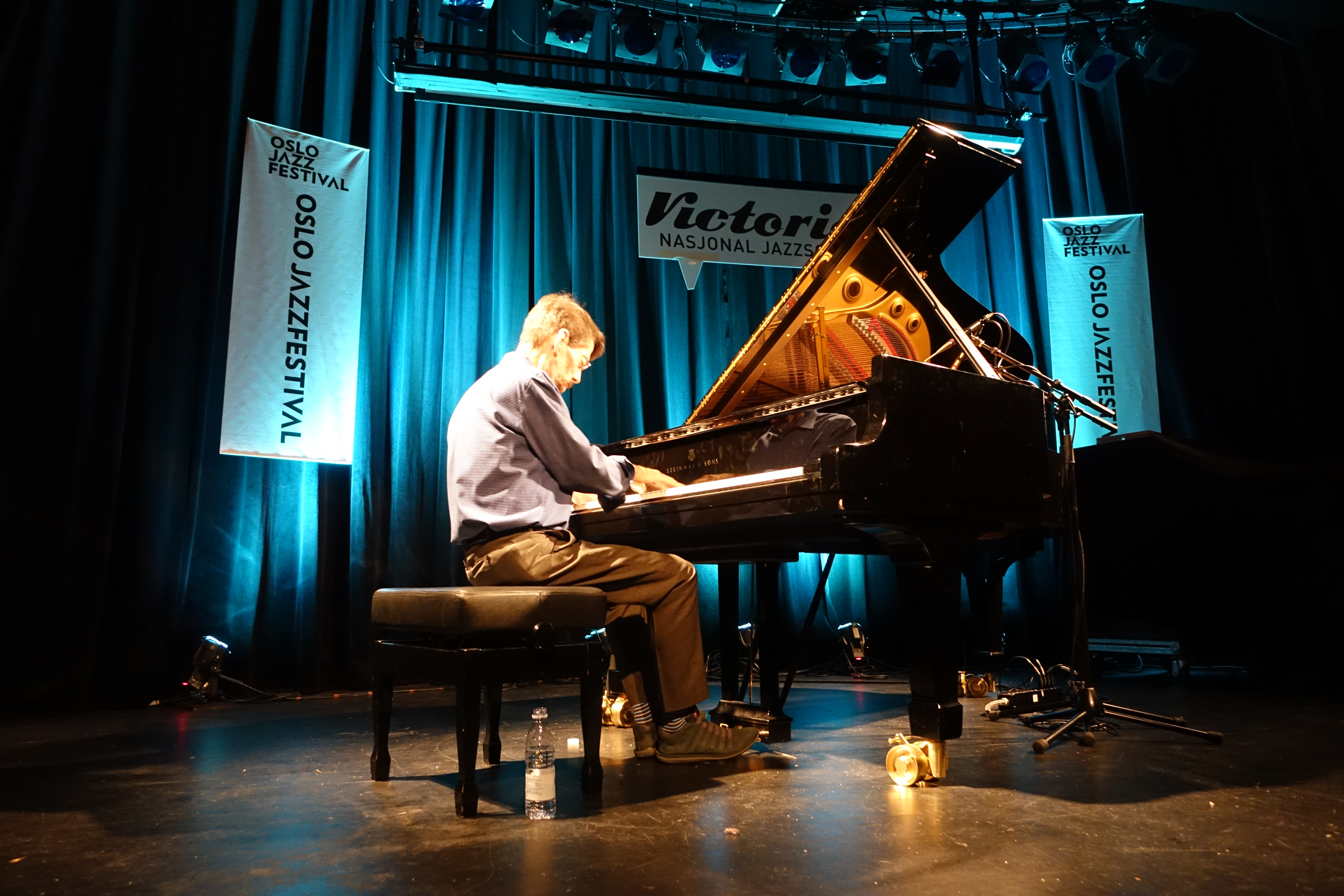 Fred Hersch at Nasjonal Jazzscene Victoria, Oslo in August 2018