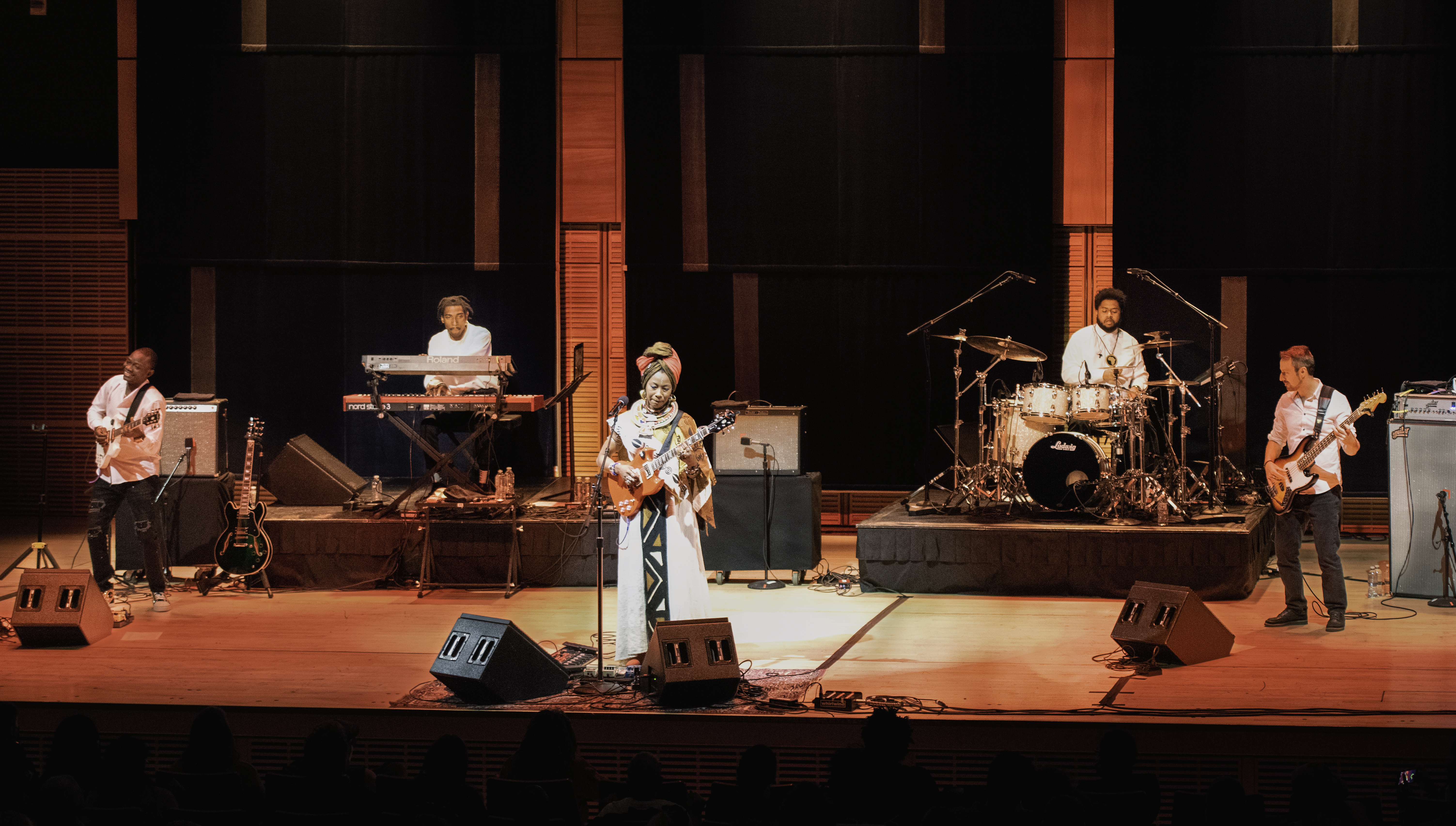 Yacouba Kone, Victor Campbell, Fatoumata Diawara, Wayne Matthews at Carnegie Hall