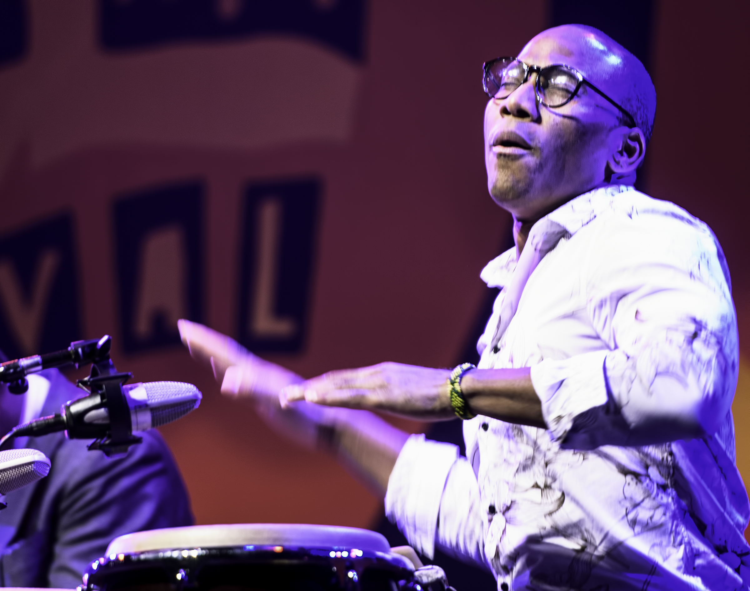 Pedrito Martinez with Kenny Baron's Tribute to Dizzy at 100 at the Monterey Jazz Festival