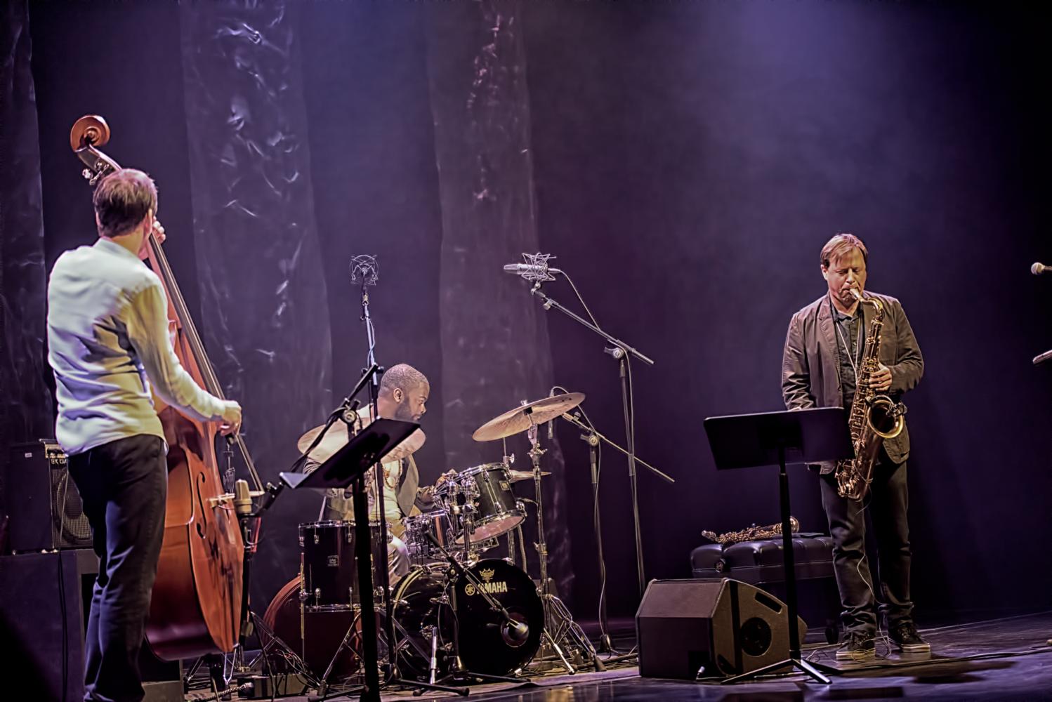 Joe Martin, Marcus Gilmore and Chris Potter at the Montreal International Jazz Festival 2016