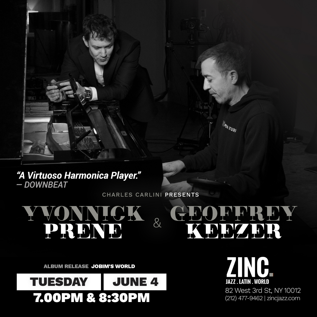 Jobim's World: Yvonnick Prené & Geoffrey Keezer