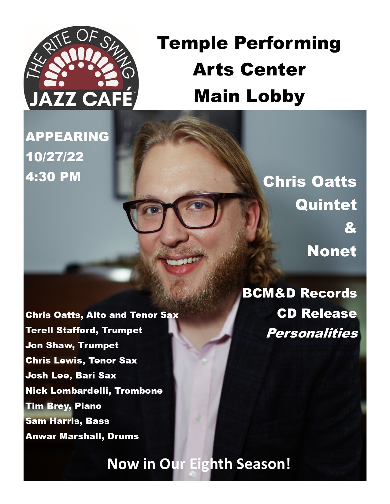 Chris Oatts Quintet and Nonet