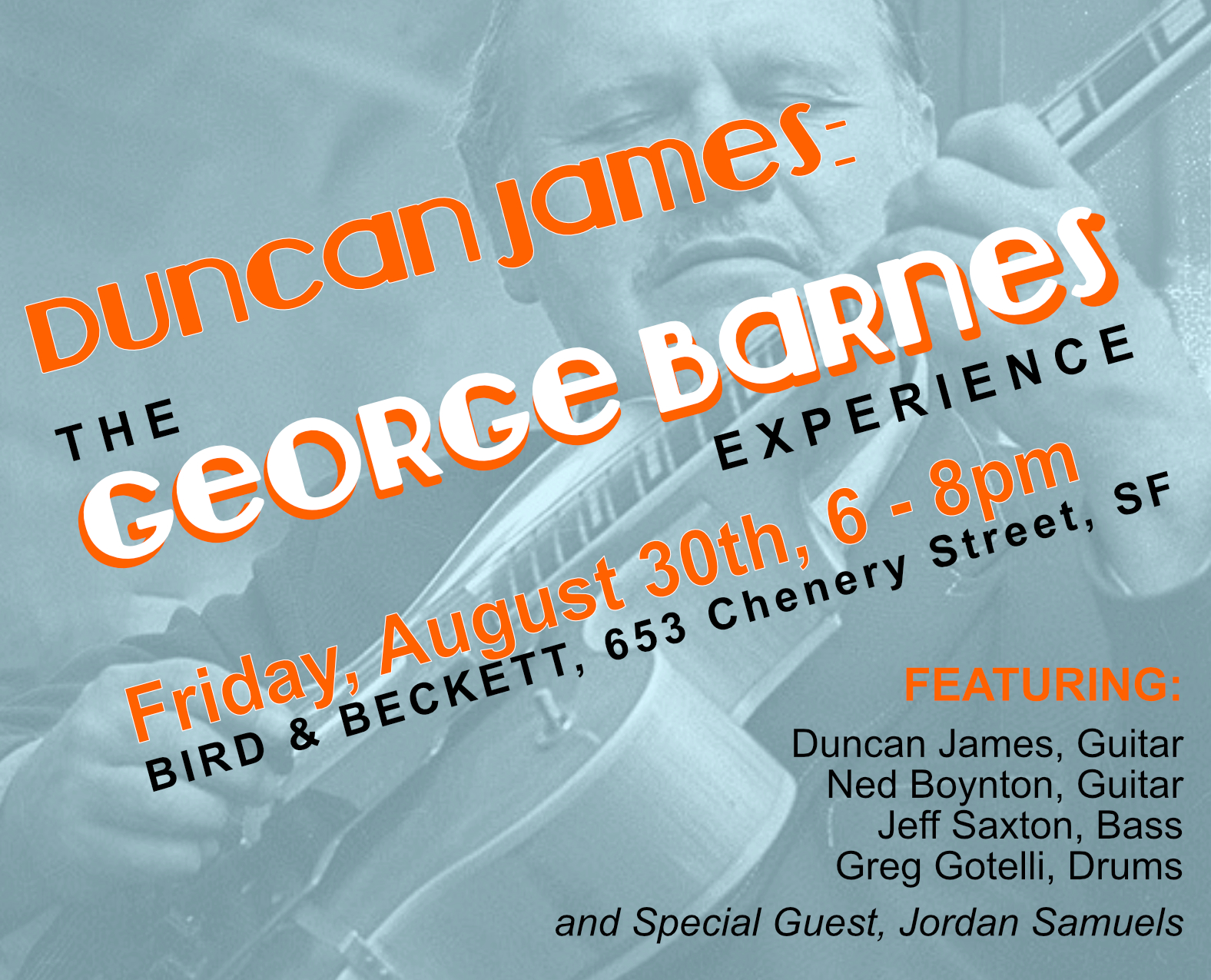 Duncan James: The Geoge Barnes Experience