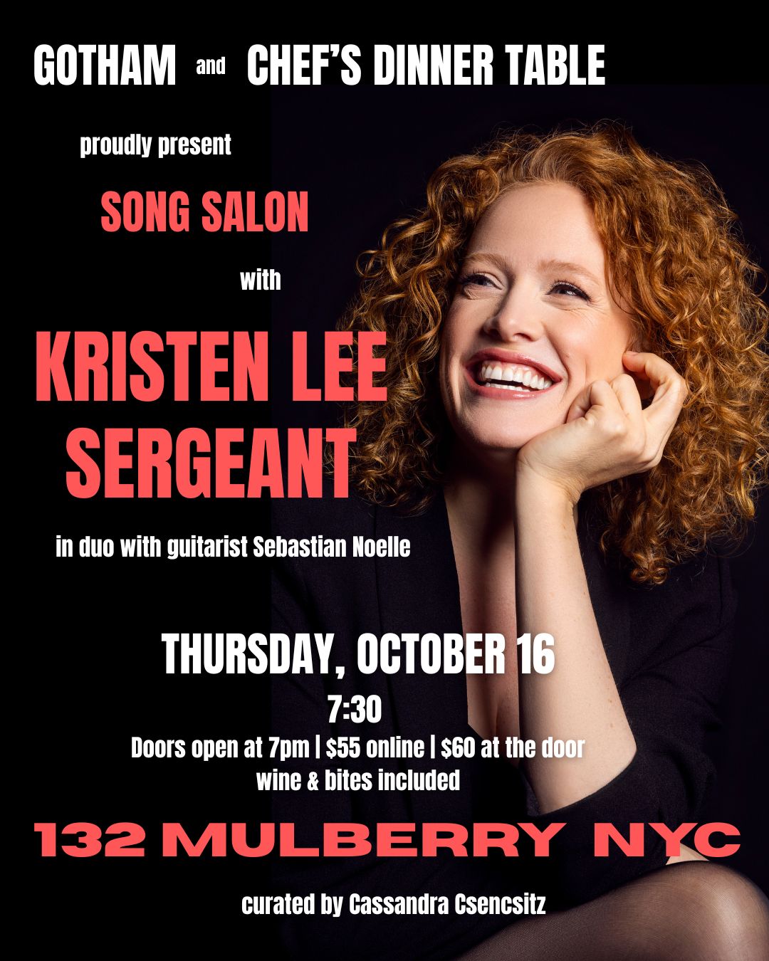 Kristen Lee Sergeant's Song Salon