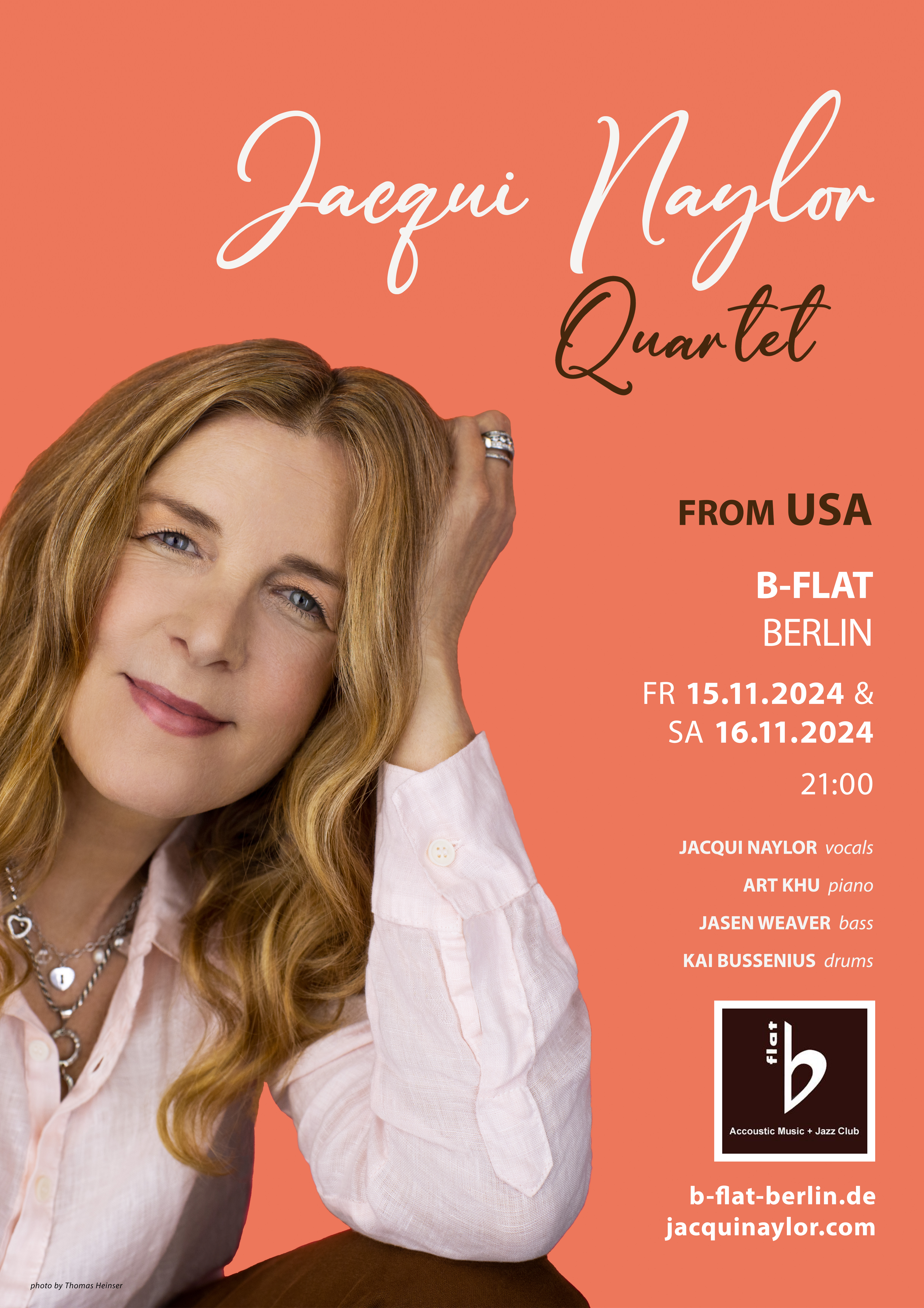 Jacqui Naylor Quartet