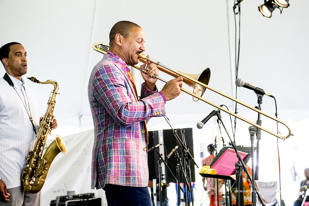 Delfeayo Marsalis at the 2017 Jazz in the Valley Jazz Festival