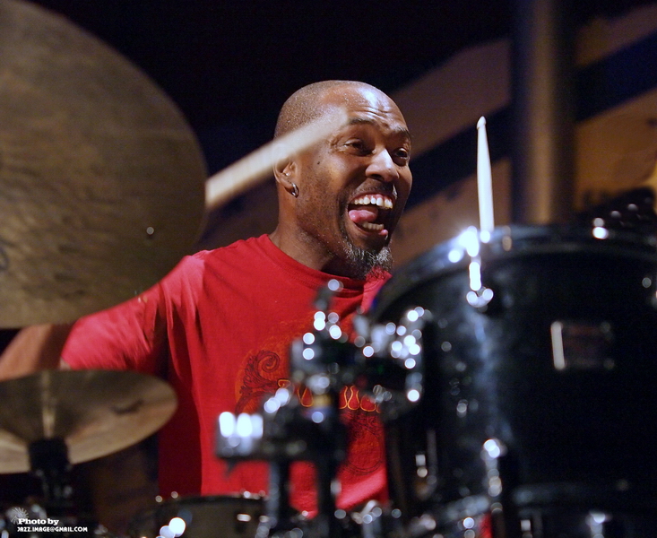 Clarence Penn Performing at Jazz Festival Zadymka Jazzowa, Bielsko-Biala, Poland. 2013