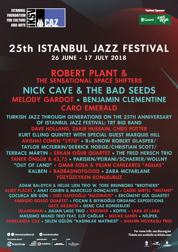 The 25th Istanbul Jazz Festival