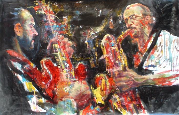 Duo 202 — jazz photo by Massimo Chioccia Olga Tsarkova | All About Jazz