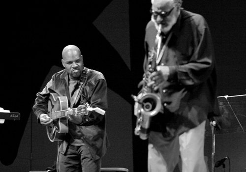 Guitarist Bobby Broom Performs with Sonny Rollins; Monterey Jazz Fest 2005