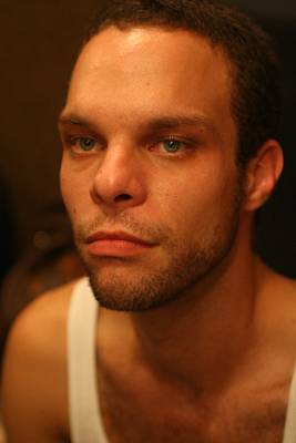 Cyril Regamey During a Rehersal for the Group "Stratometric", Geneva, Switzerland, 2005