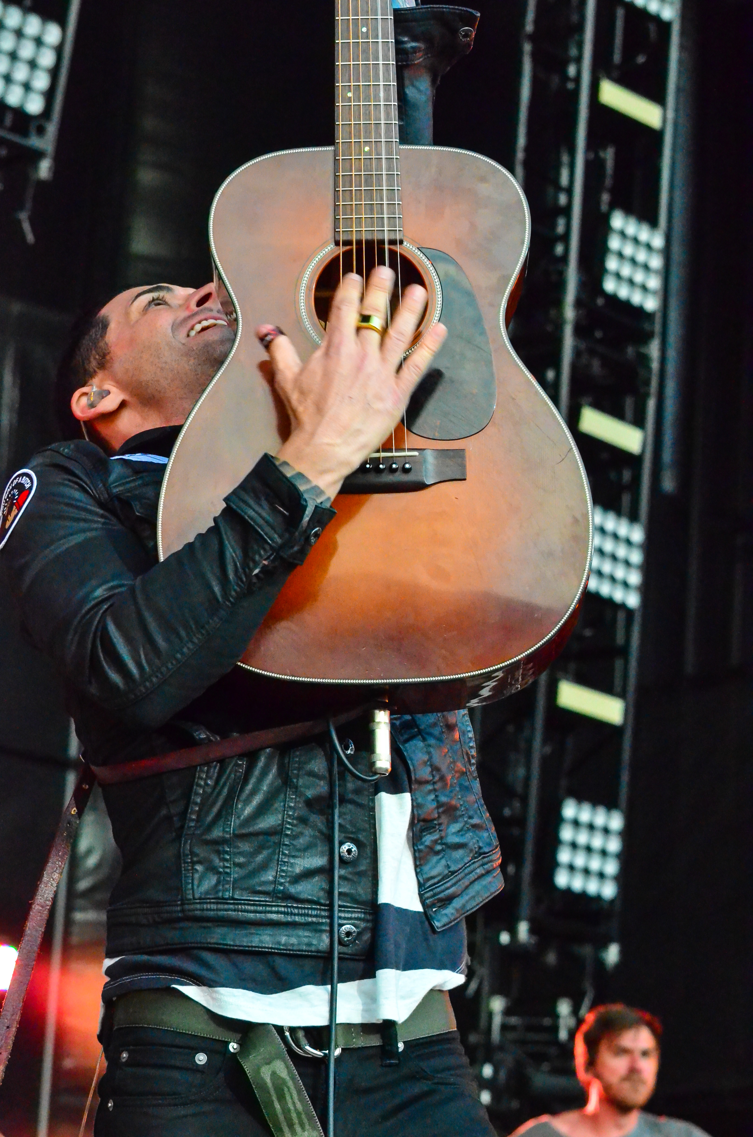 Dashboard Confessional at Nikon at Jones Beach Theater on 6-21-15.