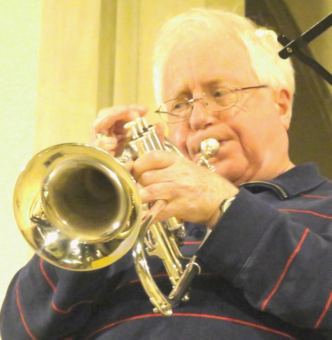 Henry Lowther with Great Wee Band at St. Anne's Highgate, London, 14 July 2012