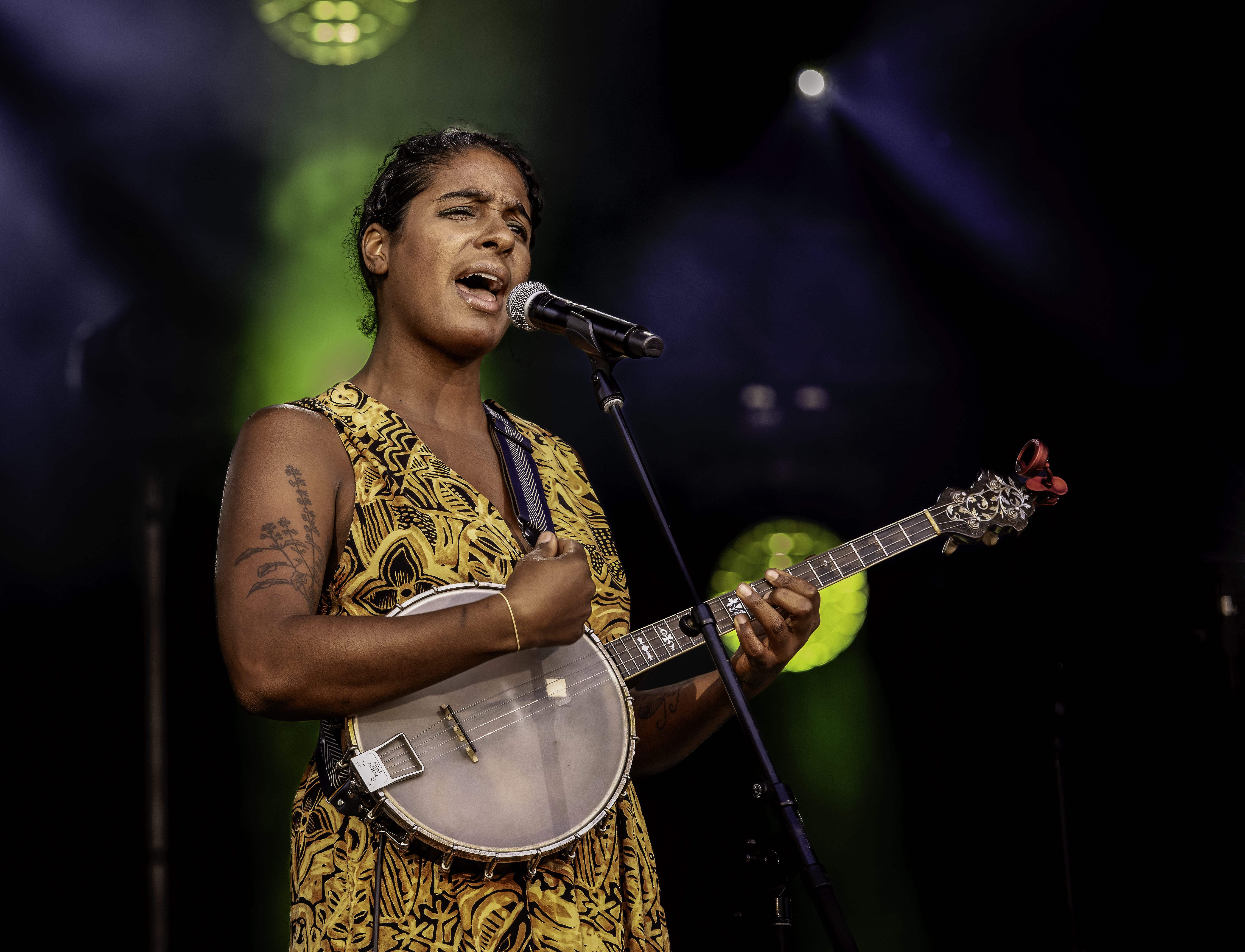 Leyla McCalla at the Montreal Jazz Festival 2022