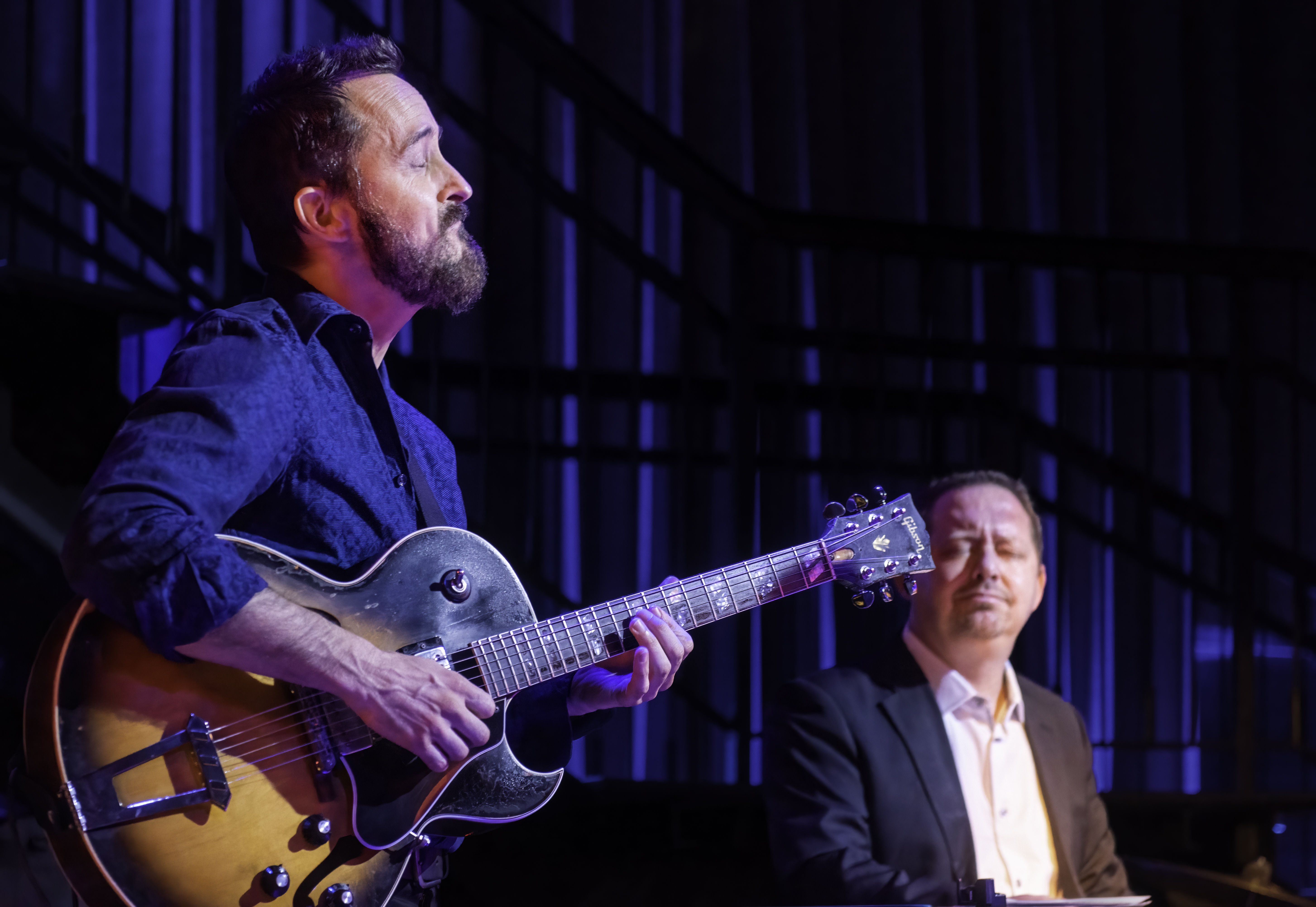 Jonathan Kreisberg and Pat Bianchi at Tribute for Dr. Lonnie Smith