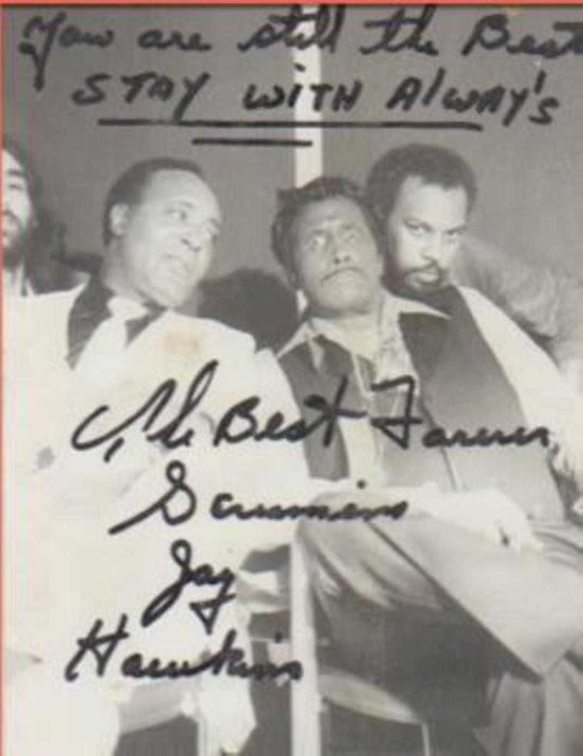 With Screamin Jay Hawkins and Chris Rannenberg at North Sea Jazz Festival 1989