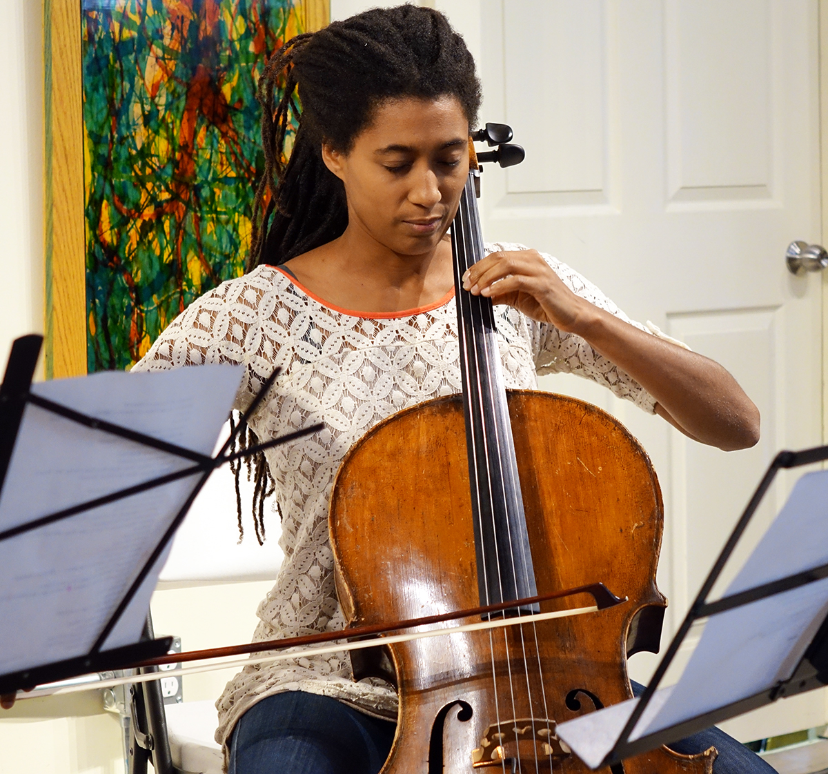 Tomeka Reid at Guelph Jazz Festival 2015