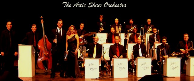 Sarah Hayes with the Artie Shaw Orchestra