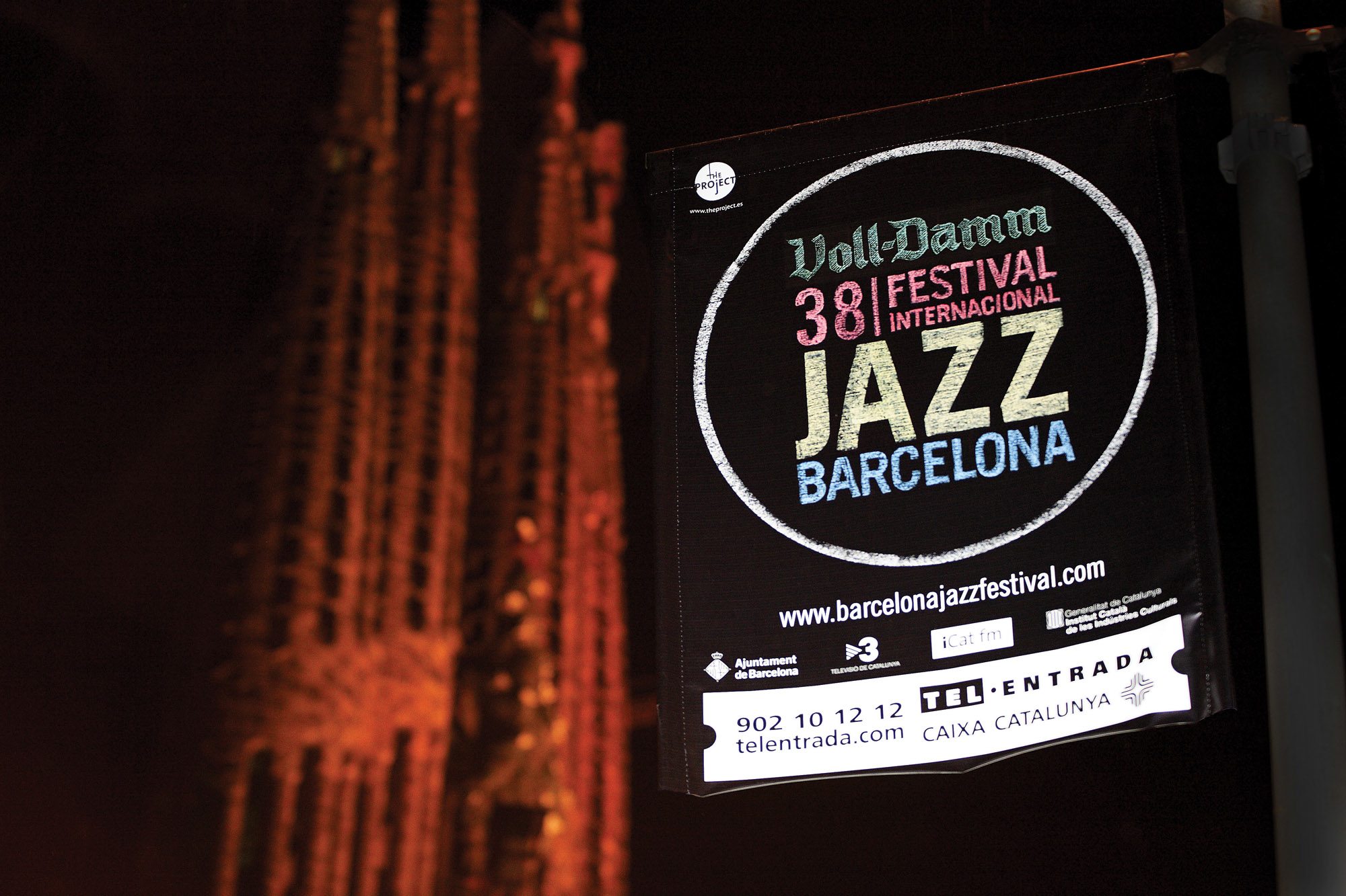 Street Banner 38 Barcelona Jazz Festival
