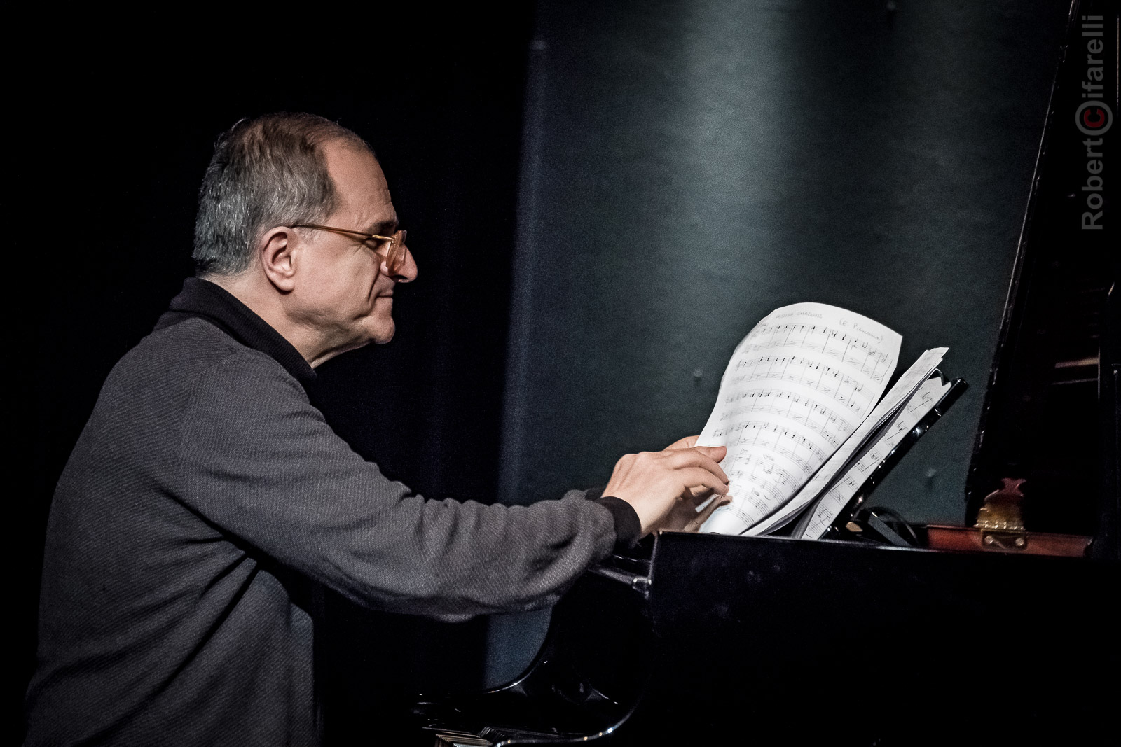 Enrico Pieranunzi Fly Trio at Bluenote in Milan