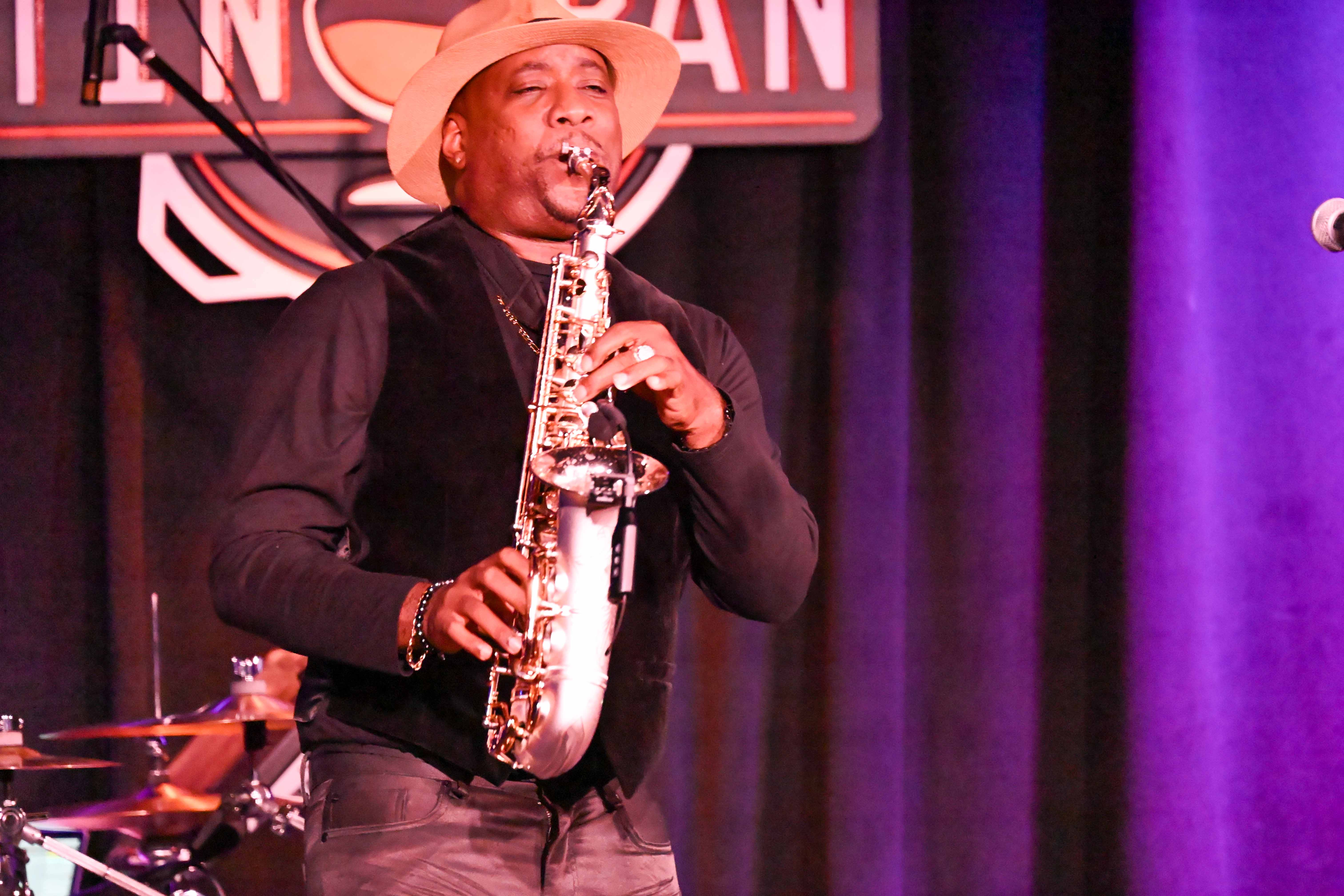 Tony Exum Jr - tenor & soprano sax