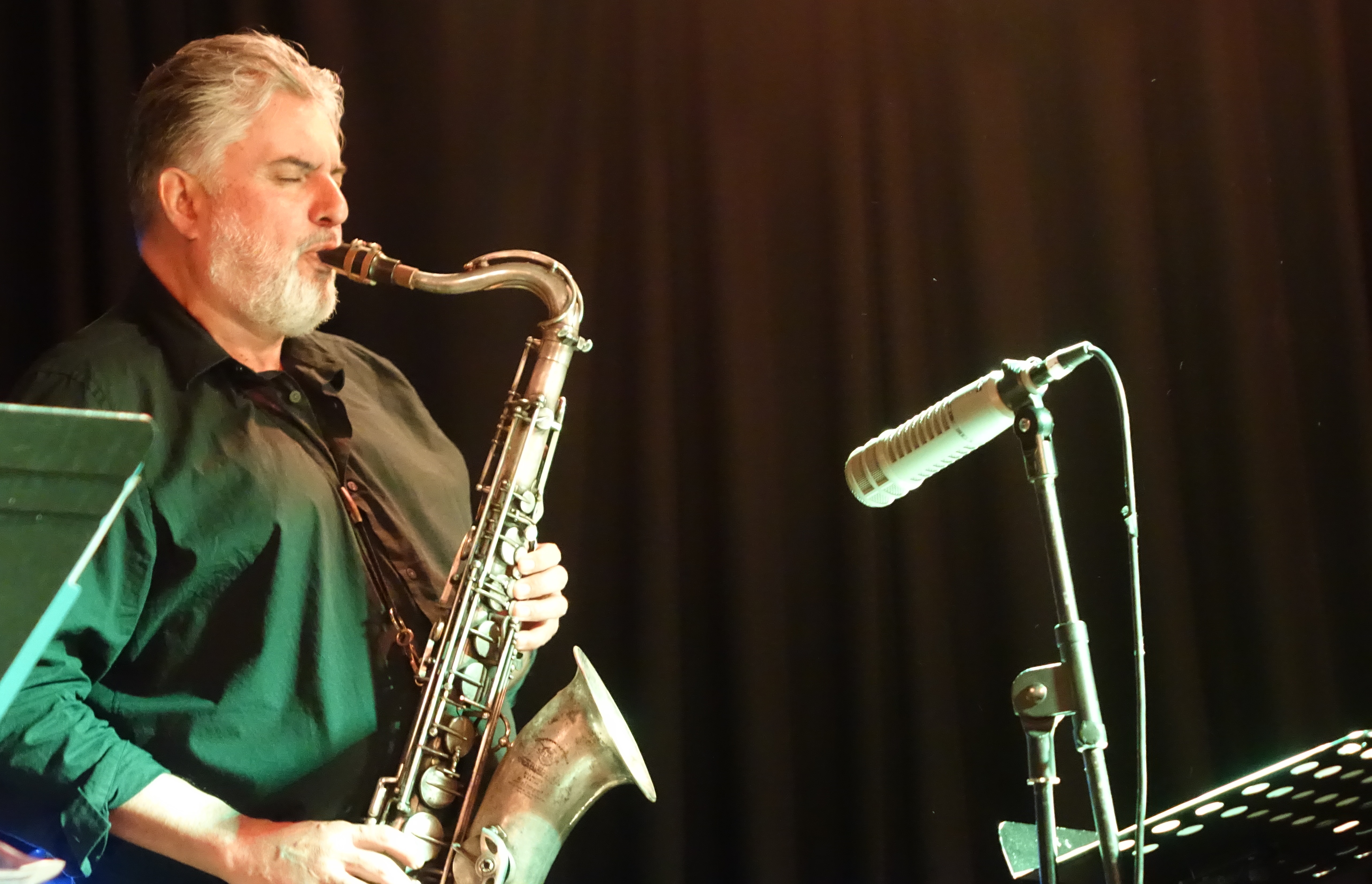 Tony Malaby at the Vortex, London in May 2019