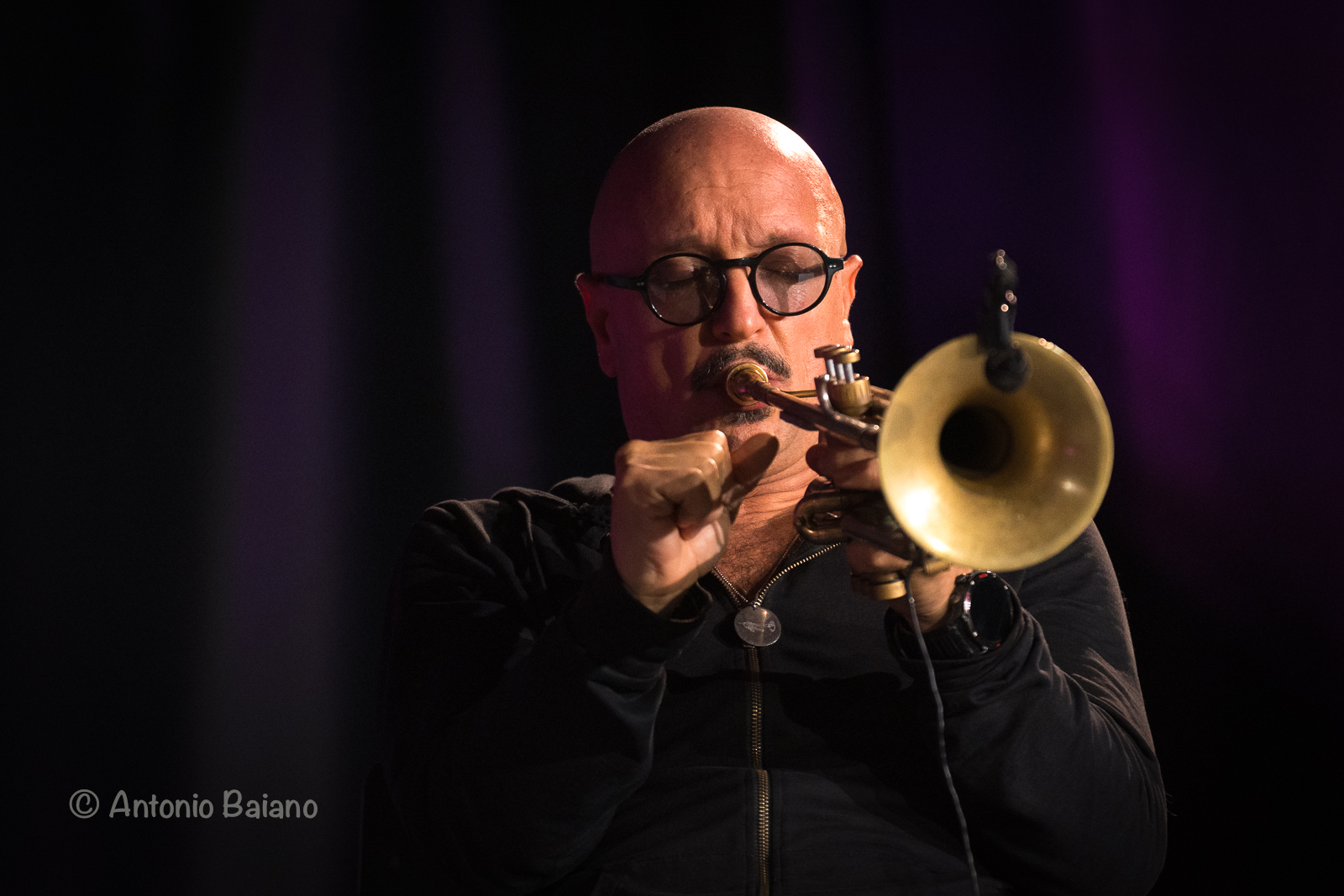 Giovanni Falzone — jazz photo by Antonio Baiano | All About Jazz