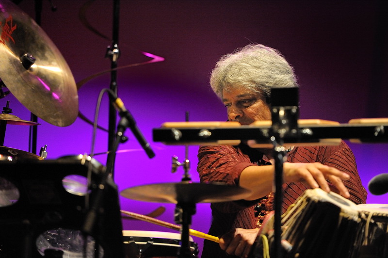 Trilok Gurtu in Vienna, Austria 03-01-2010