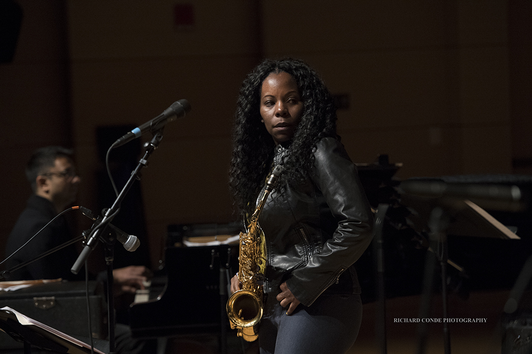 Tia Fuller at the 2018 Winter Jazz Festival