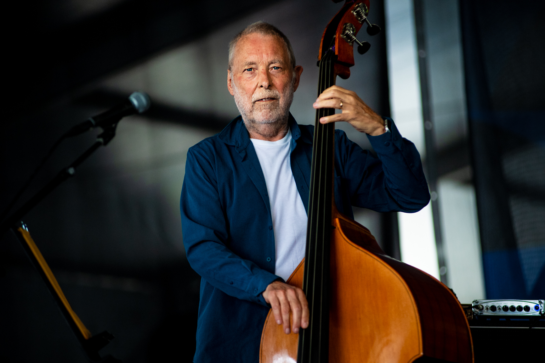 Dave Holland at the 2026 Newport Jazz Festival — jazz photo by Richard Conde | All About Jazz