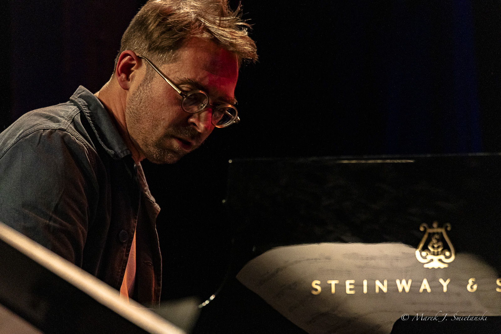 Aaron Parks — jazz photo by Marek J. Śmietański | All About Jazz