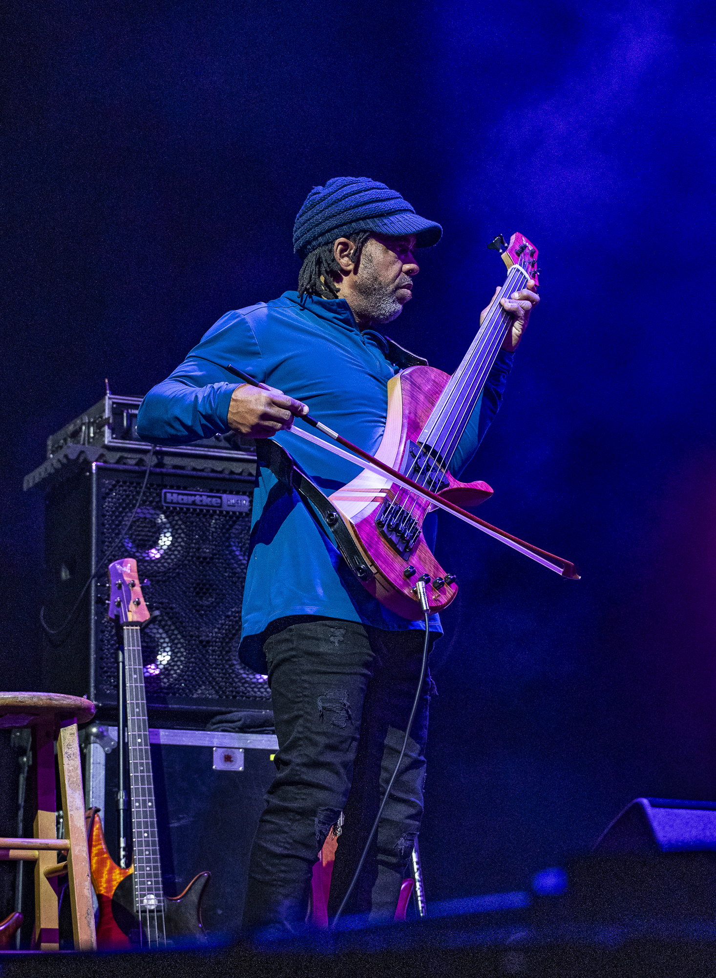 Victor Wooten with Bela Fleck & the Flecktones at the Salt Shed in Chicago