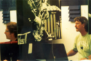 Paul Van Wagenigen and Frank Martin Rehearsing at the Jazz School in Berkeley