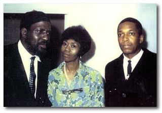 T. Monk, Nellie Monk and John Coltrane