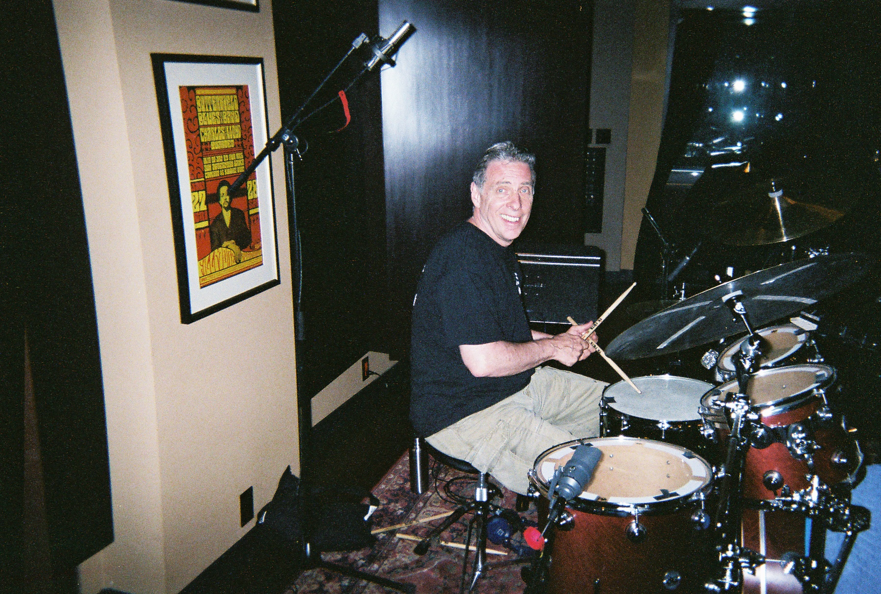 Super Funk Drummer Mike Clark Recording on New CD for Singer Tony Adamo