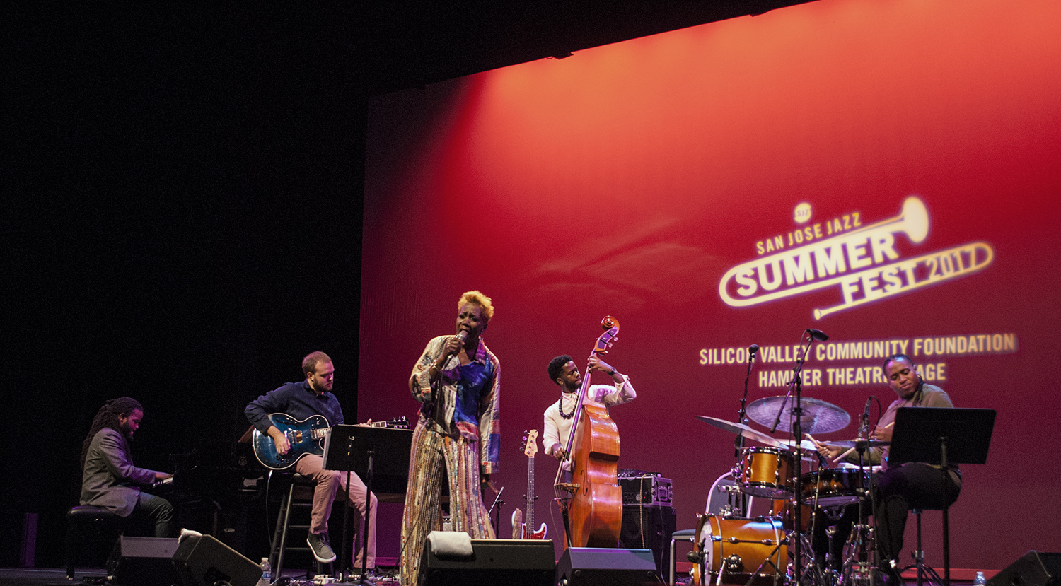 Carmen Lundy at San Jose Jazz Summer Fest 2017