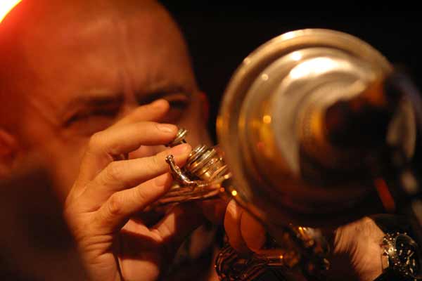 Flavio Boltro with "Stefano Saccon Quartet" at Amr, Sud Des Alpes, Geneva, Switzerland,2005