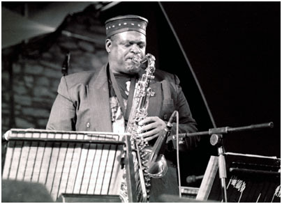 John Stubberfield 0973729 Brecon Jazz Fest., Brecon, Wales. August 1999 Images of Jazz