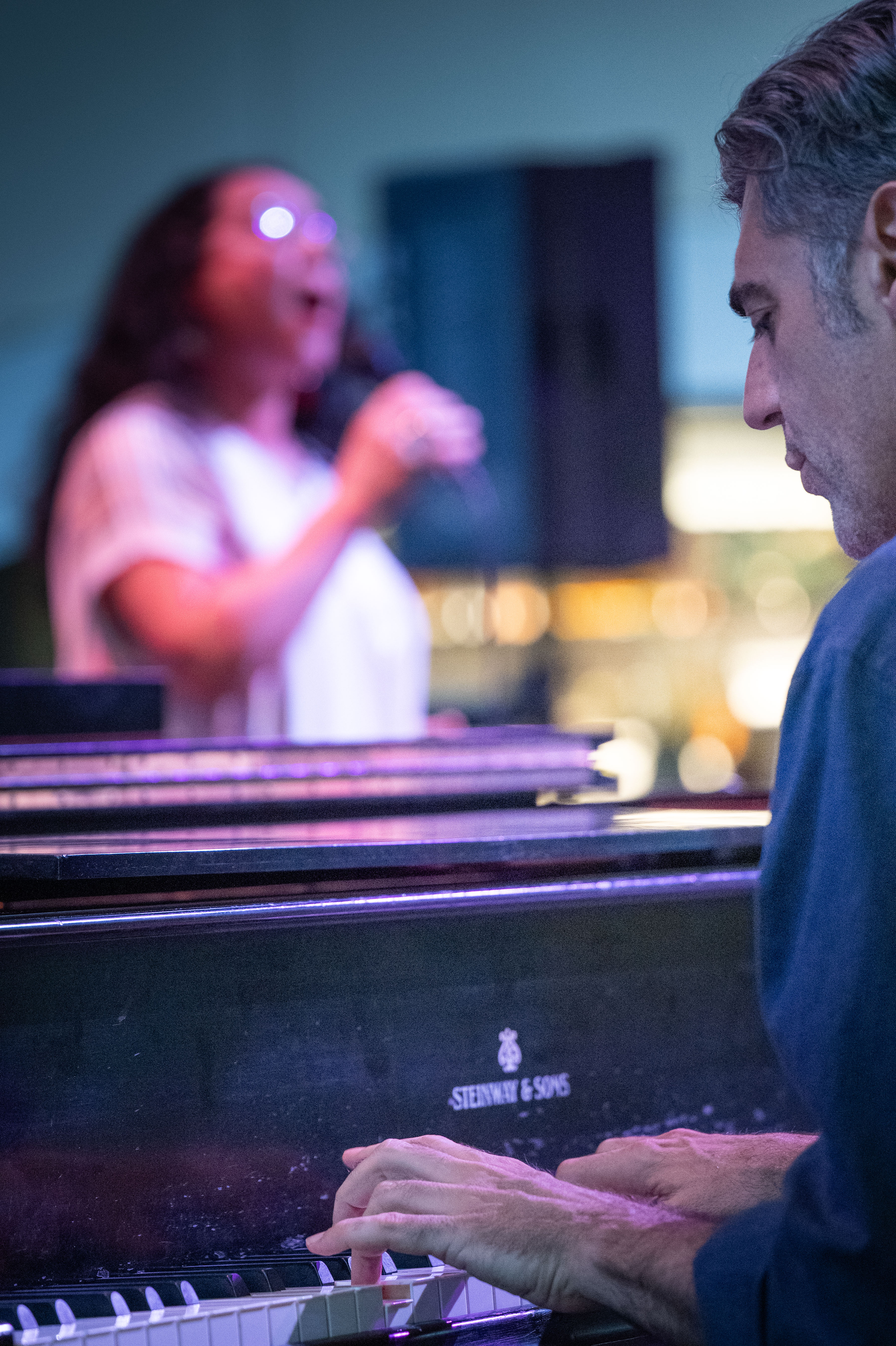 Manu Koch With Claudia Acuña At The 2025 Rochester International Jazz Festival