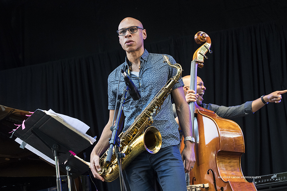 Joshua Redman at the 2017 Charlie Parker Jazz Festival