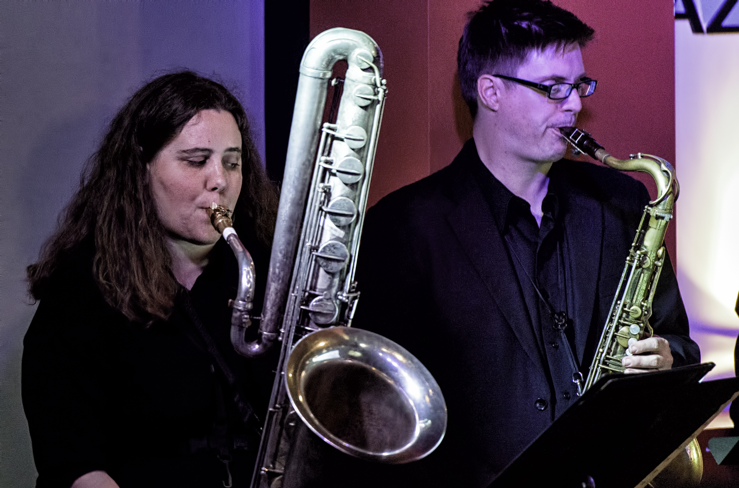 Monica Shriver And Adam Roberts With Eric Rasmussen And Scottsdale Community College Jazz Orchestra At The Nash In Phoenix