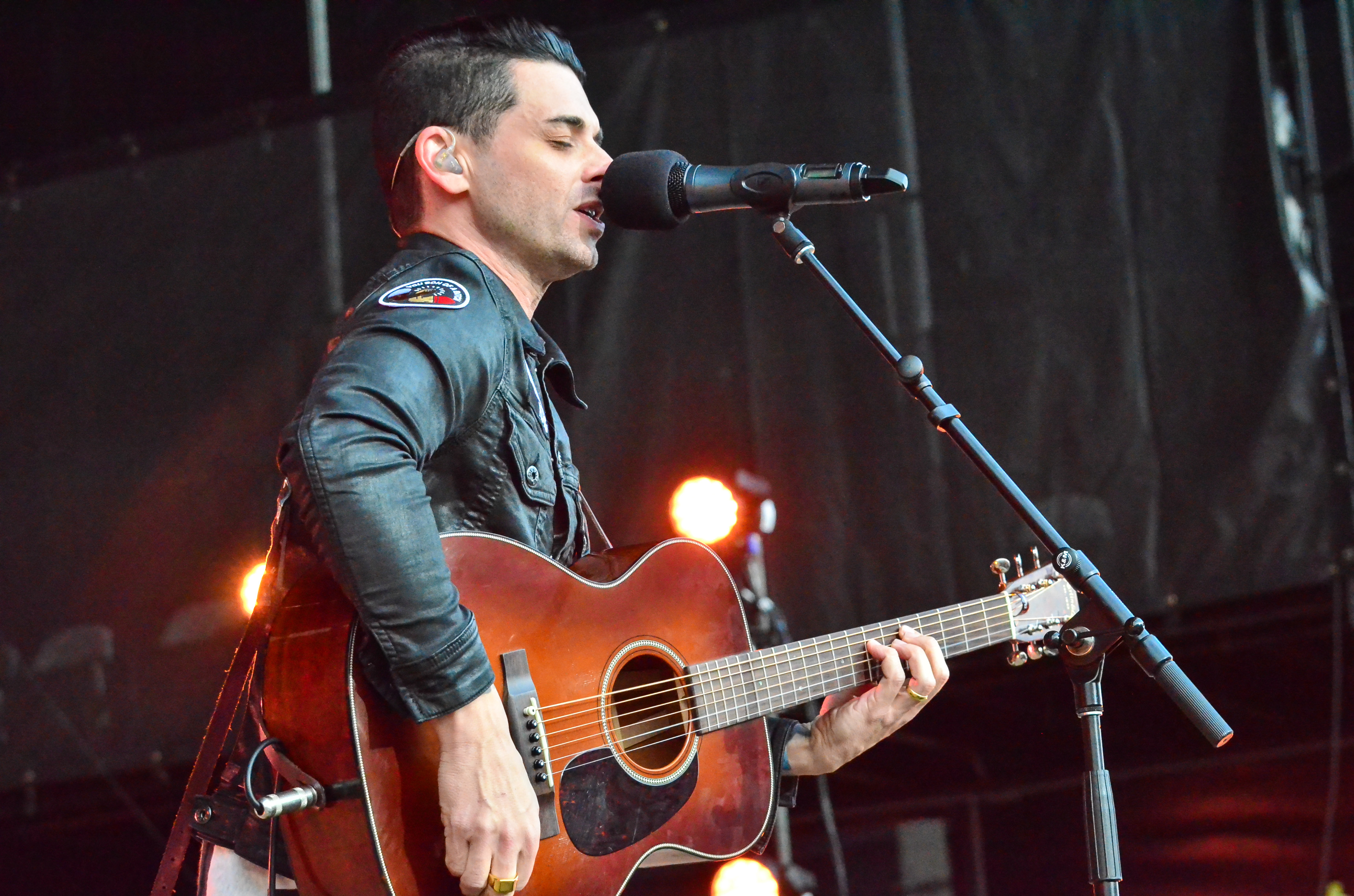 Dashboard Confessional at Nikon at Jones Beach Theater on 6-21-15.