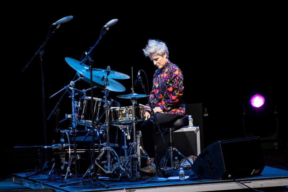 Allison Miller at the 2021 Freihofer's Saratoga Jazz Festival