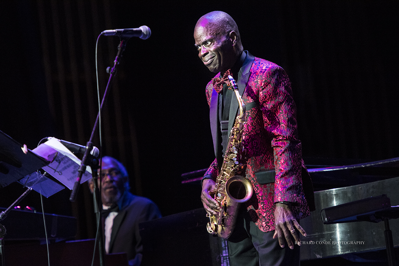 Maseo Parker at the Freihofer Saratoga Jazz Festival 2017